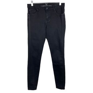 Versace Jeans Womens 29/8 Black Abbigliamento Sportivo SRL Italy Rocker Grunge‎